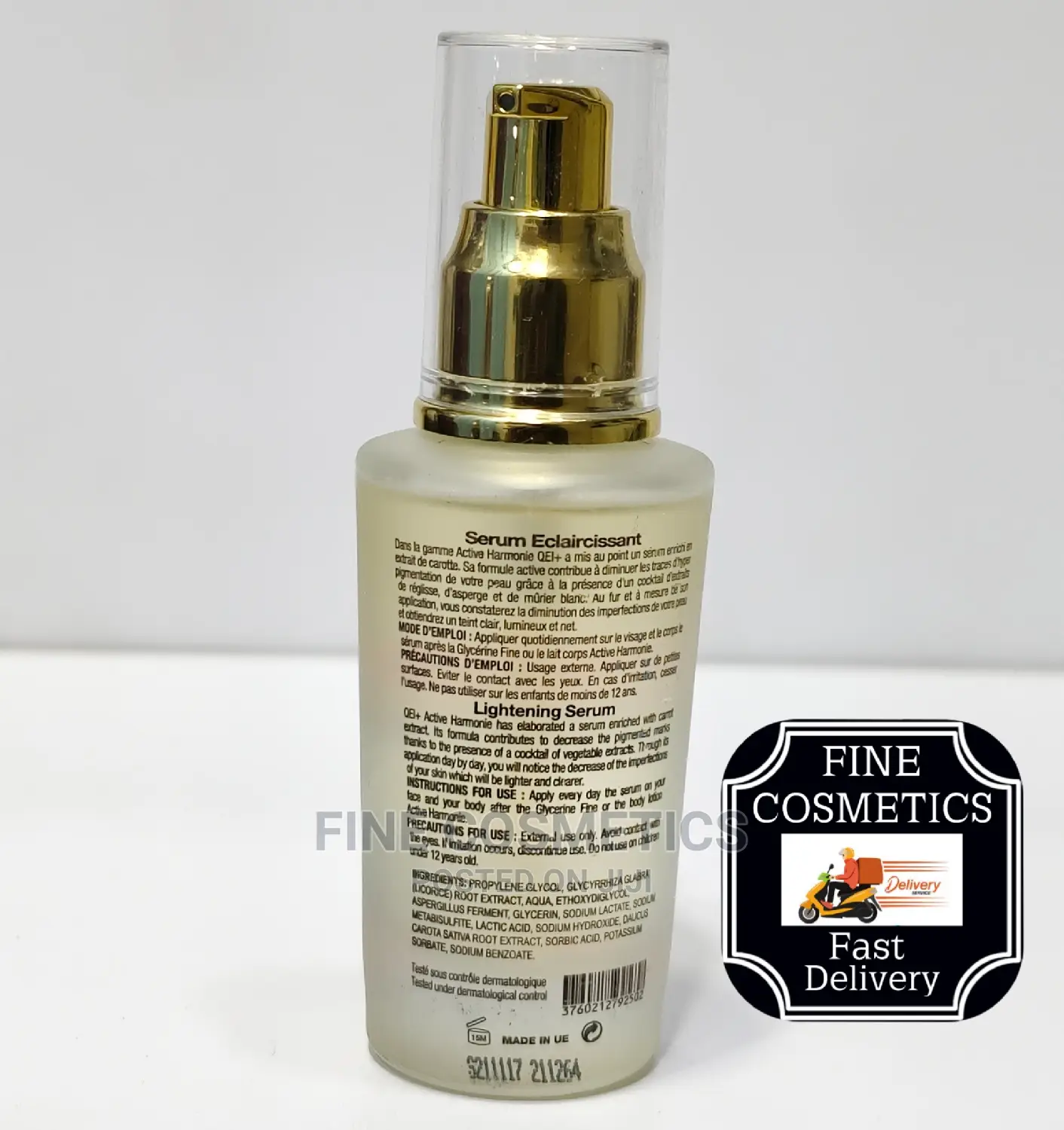 ORIGINAL QEI+ Paris Active Harmonie Reparateur Carrot Serum