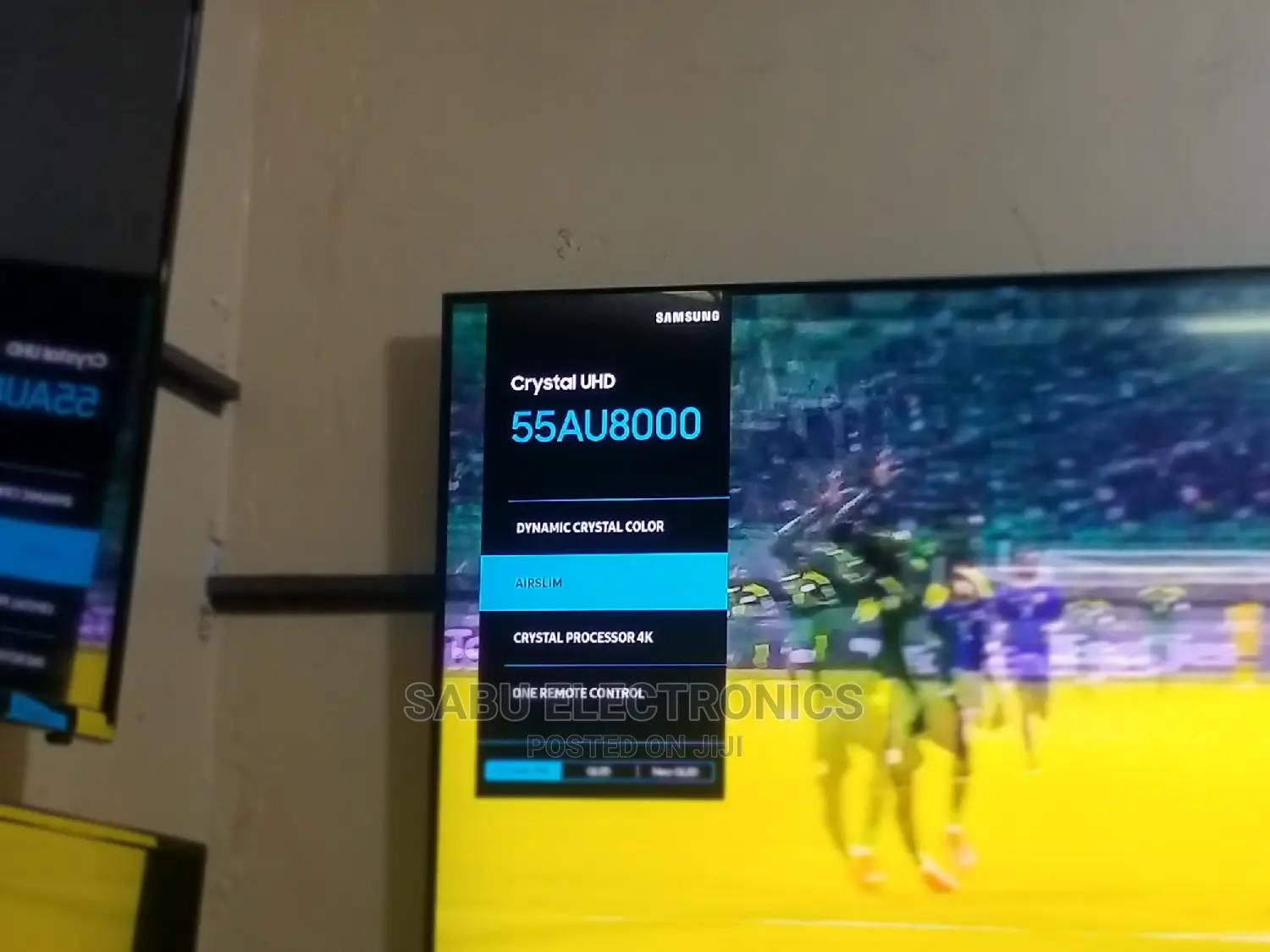 Samsung Smart TV 4k- 55 Inch-Model 55AU800
