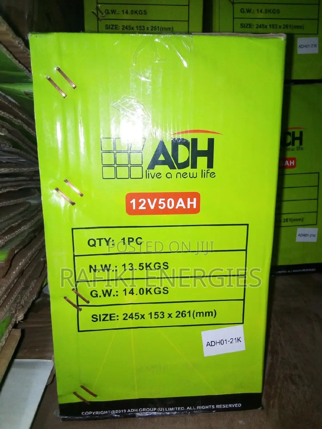 50ah Solar Battery (German Technology)