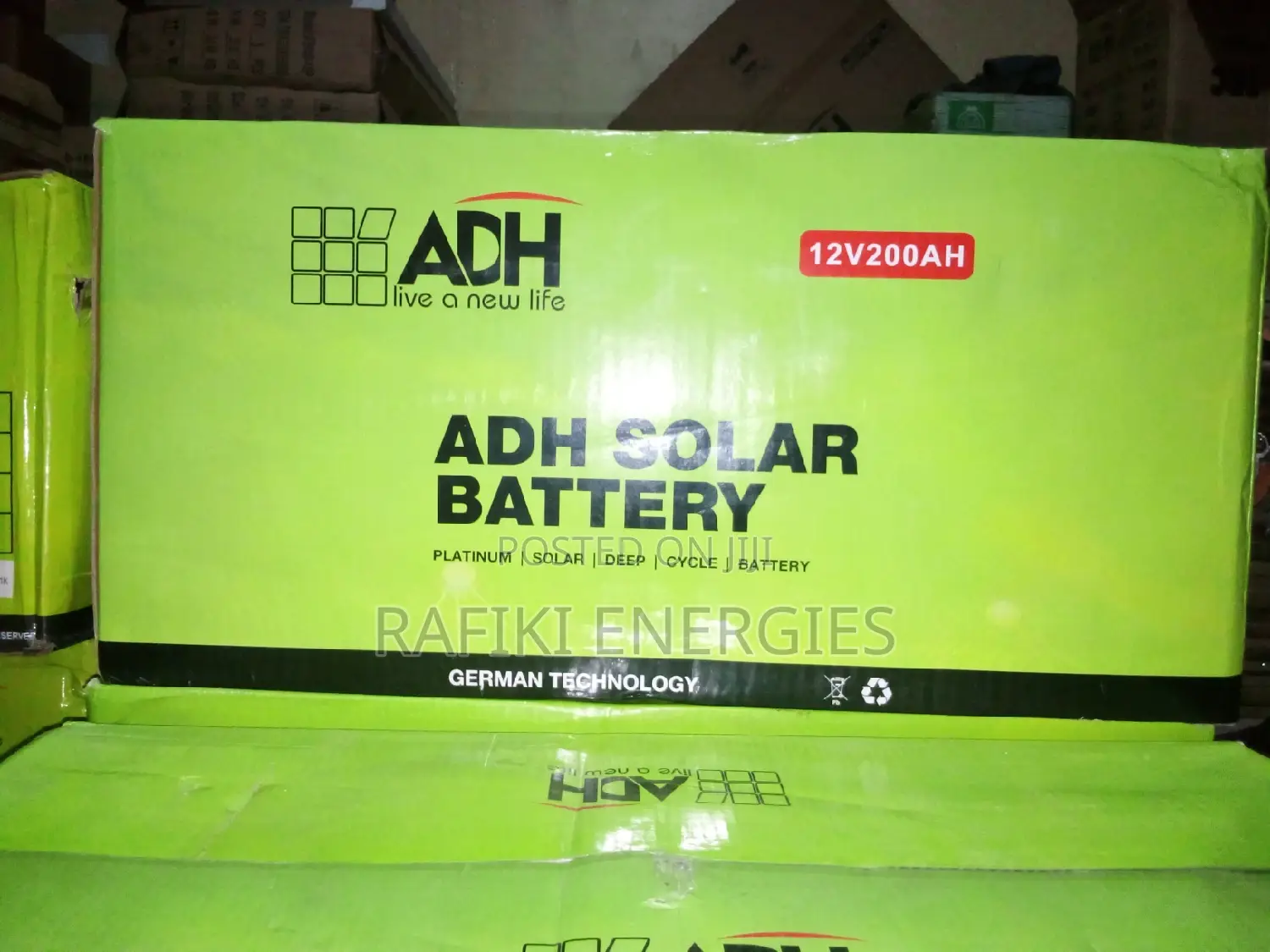 200ah Solar Battery (German Technology)