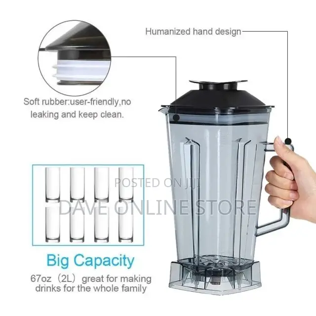 Sokany Heavy Duty Commercial Blender