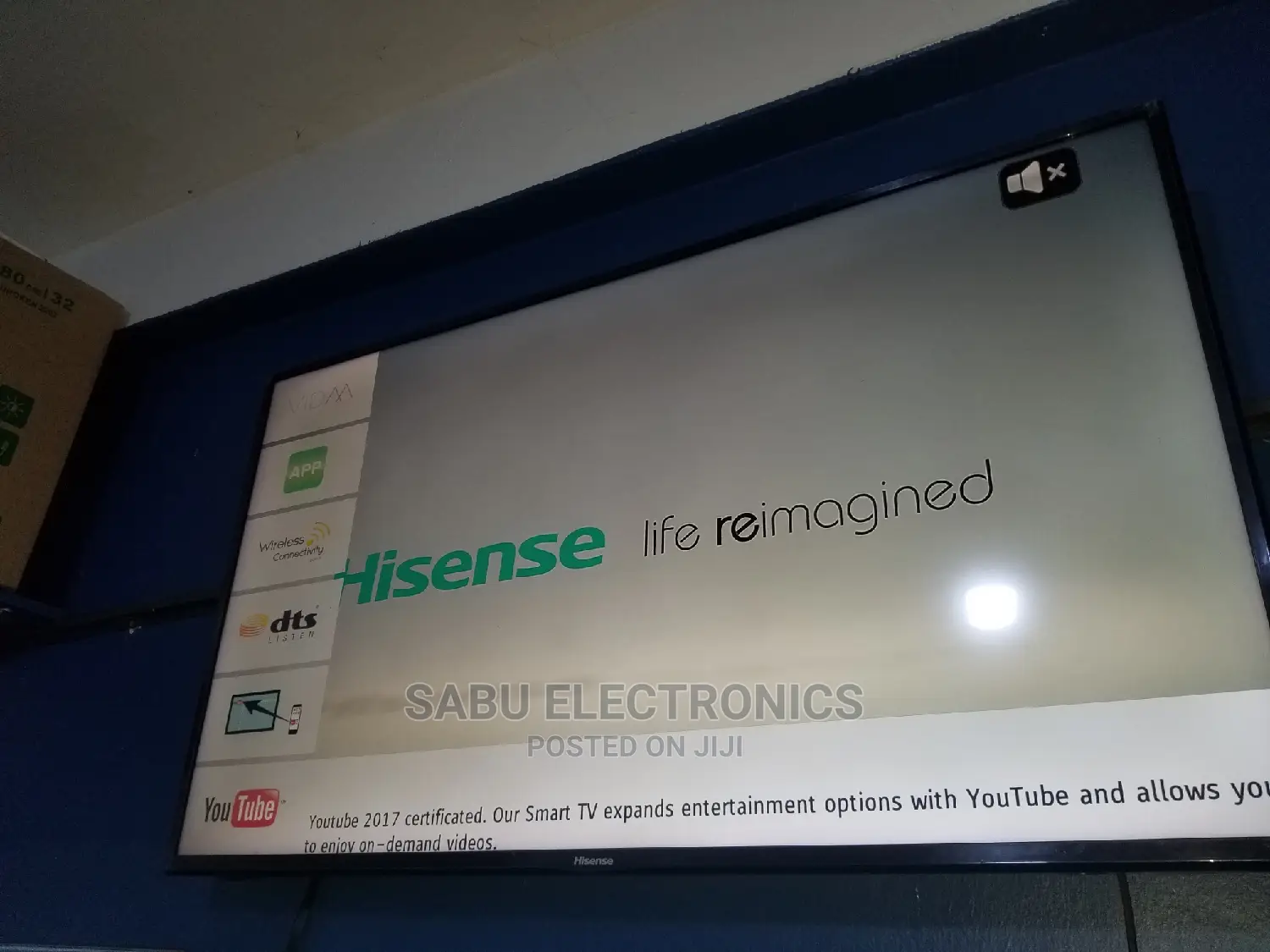 Hisense 50 Inch-Smart-Boxed-Dubai Used