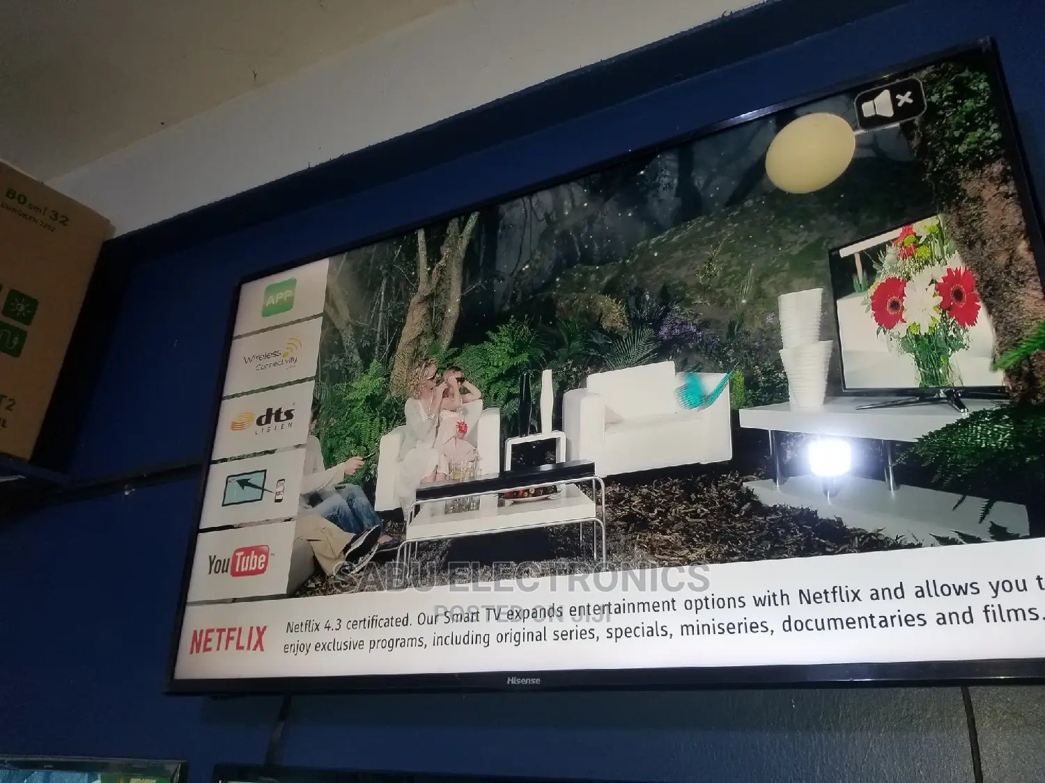 Hisense 50 Inch-Smart-Boxed-Dubai Used