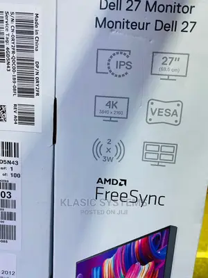 DELL MONITOR 27ink Ips 4k