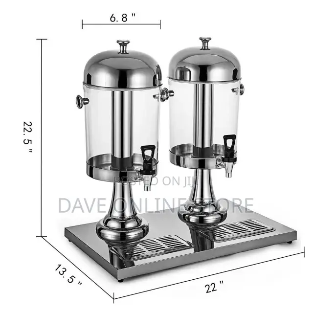 16L Double Juicer Dispenser