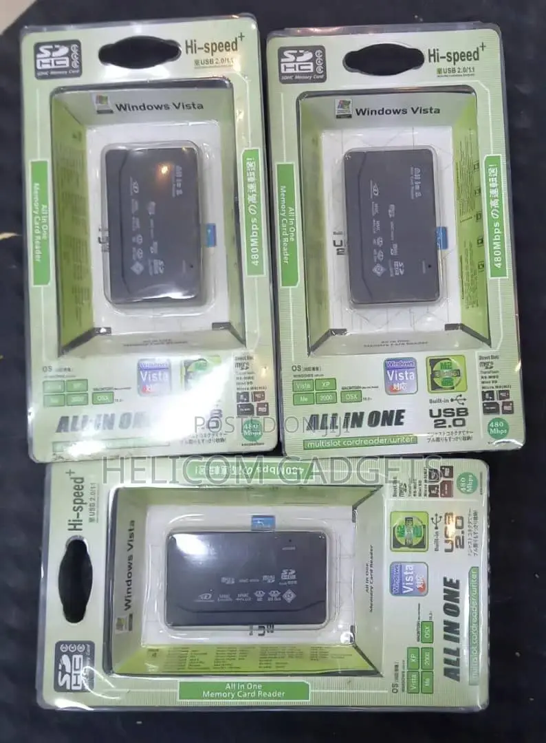 Hi- Speed Windows Vista Card Reader