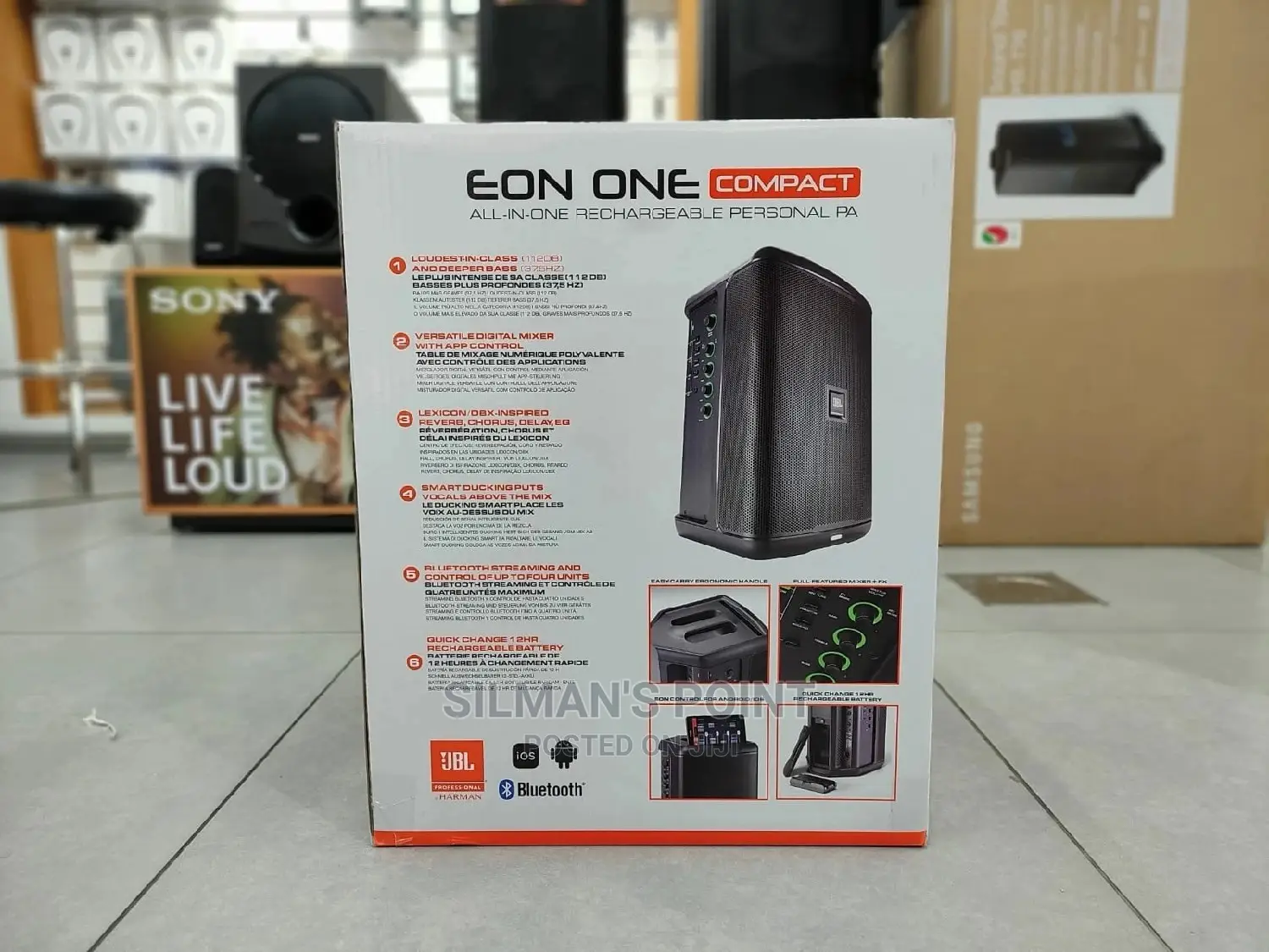 The All New JBL Eon One Compact Speaker