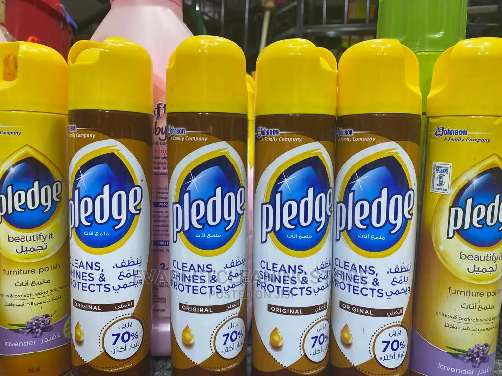 Pledge Funiture And Leather Cleaner
