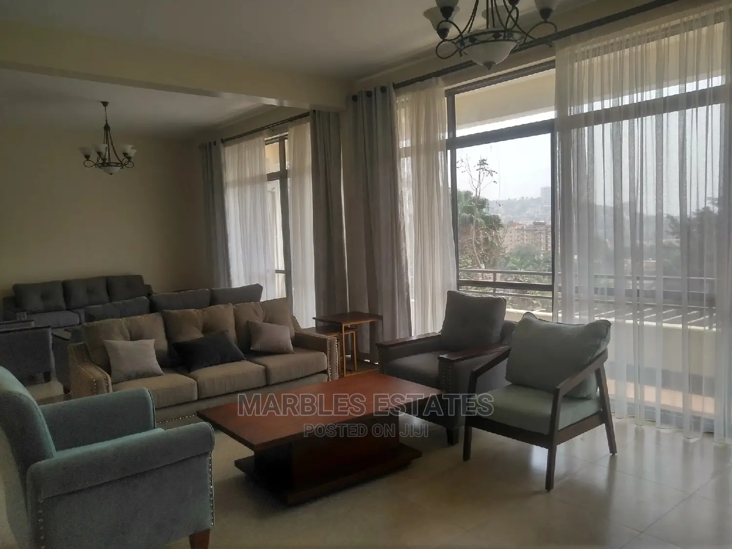 Furnished 4bdrm Apartment in Kololo, Central Division for Rent