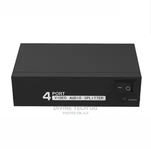 4 Port Video Audio Splitter