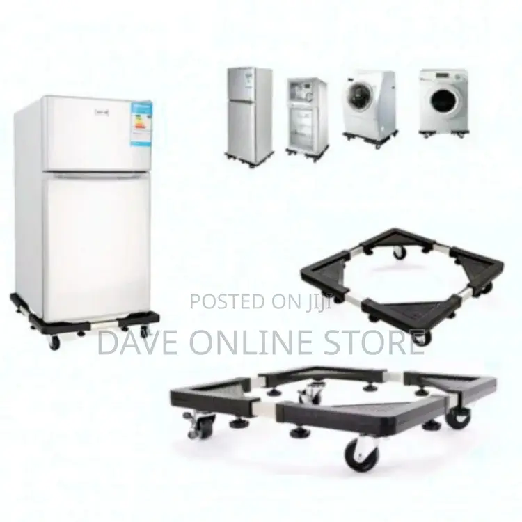 Washing Machine and Fridge Stand Trolley,