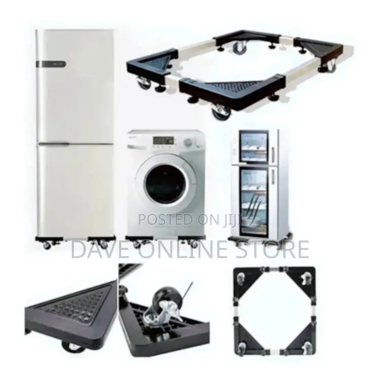 Washing Machine and Fridge Stand Trolley,