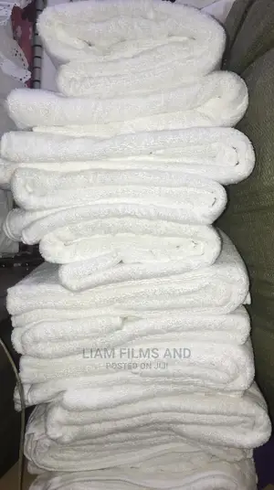 Guest Houses and Furnished Apartment Cotton Beddings White