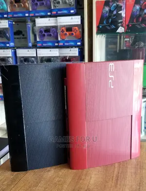 Ps3 Console Black and Red