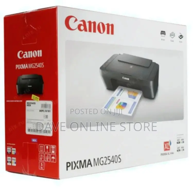 Canon Inkjet Printer Print Copy Scan Pixima MG2540S