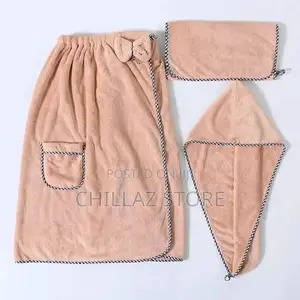 3pcs Robe Towels