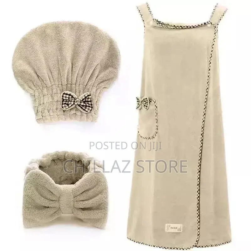 3pcs Robe Towels