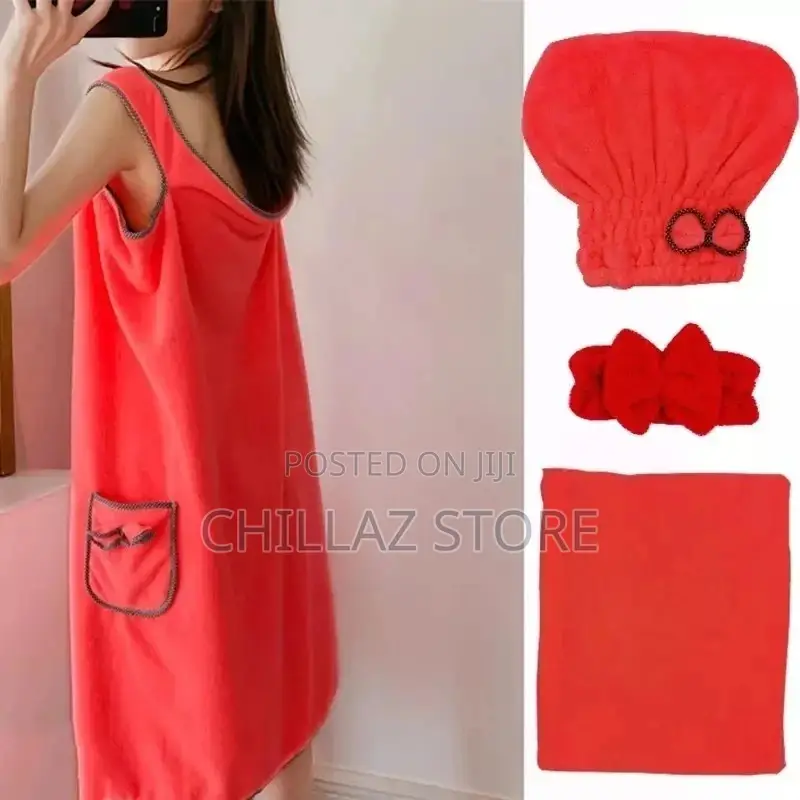 3pcs Robe Towels