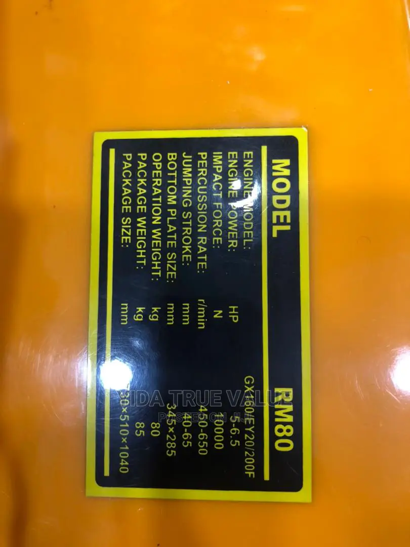 Tamping Rammer Original Honda Japan 