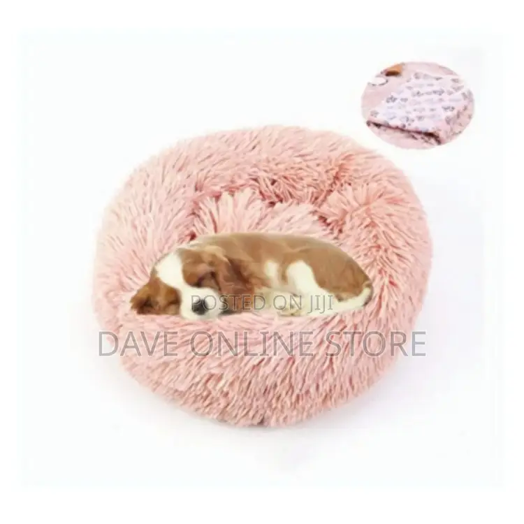 Fluffy Pet Bed for Dogs and Cats
