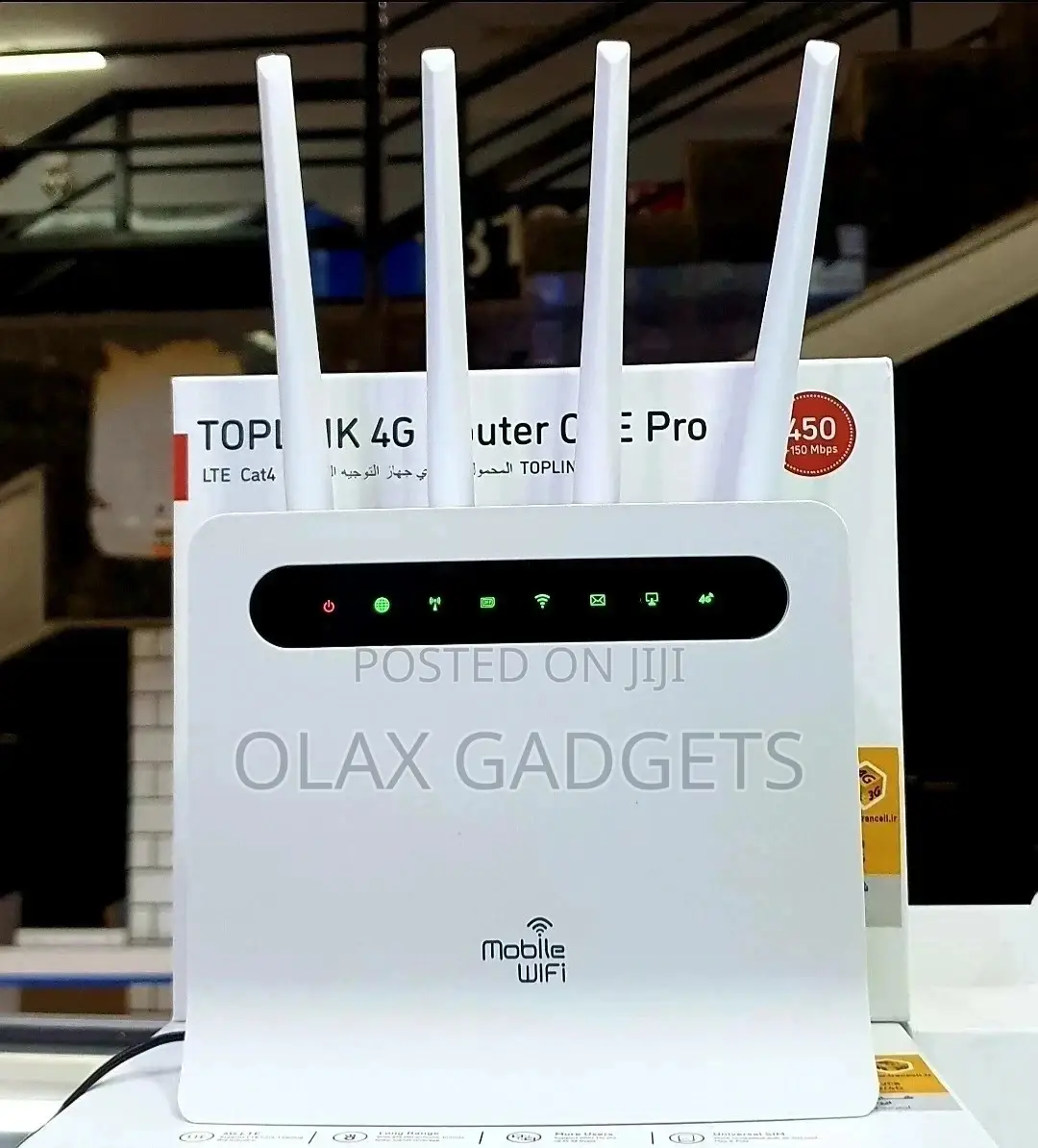 Top-Link 450mbps 4g+ Unlocked Router 450mbps - All Networks