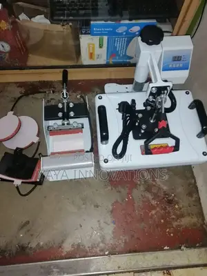 Heat Press, T-Shirt, Mug, Cap/Hat, Plate, Cups Heatpress