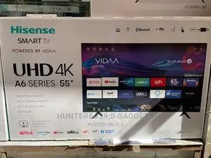 Hisense 55 Inch Uhd Frameless Smart Vida