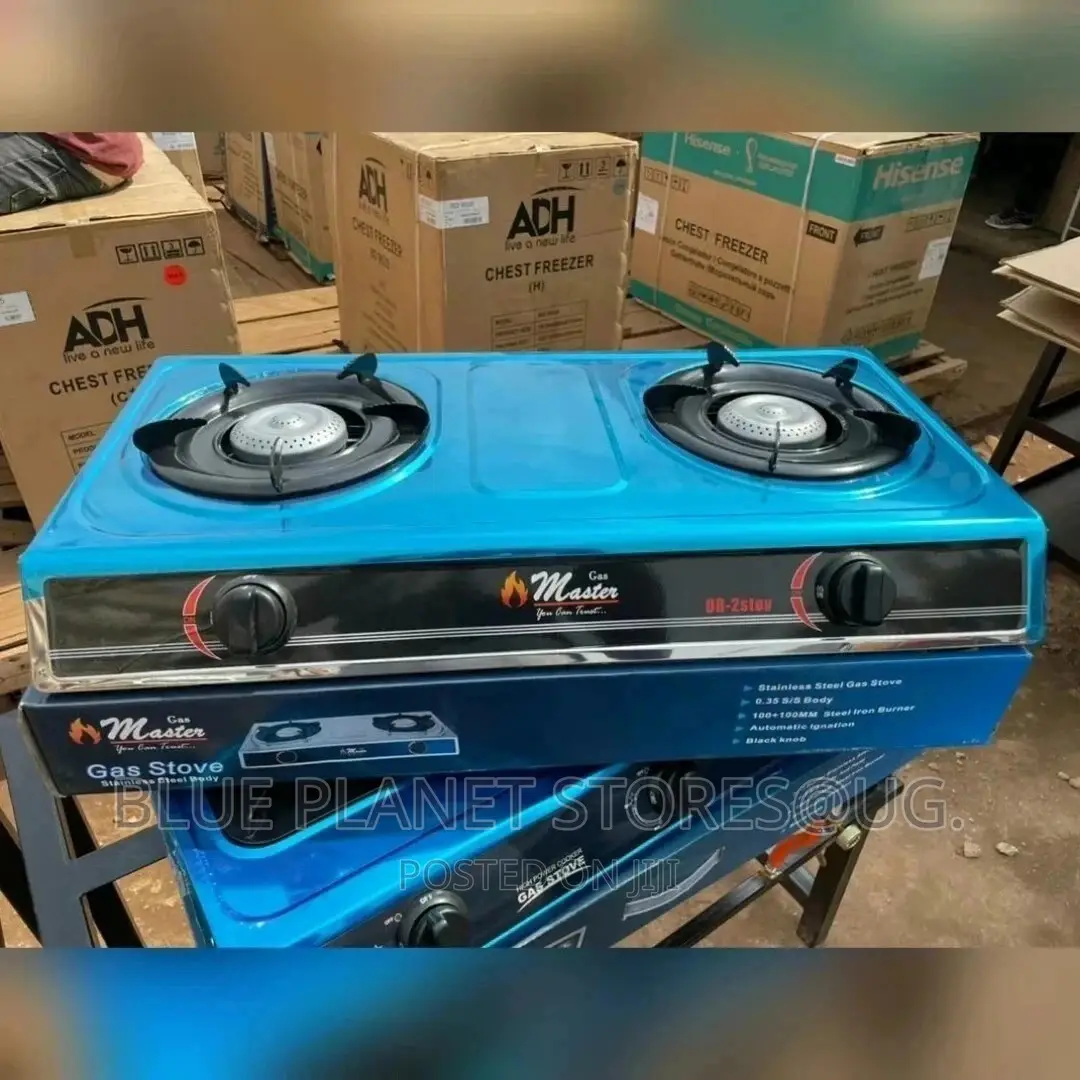 Electro Master Double Gas Stoves [Stainless Steel]