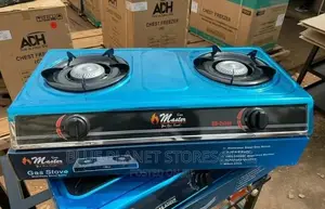 Electro Master Double Gas Stoves [Stainless Steel]