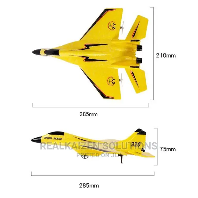 Stunt Flying 2.4G Control RC Outdoor SU-27 Fighter Aircraft