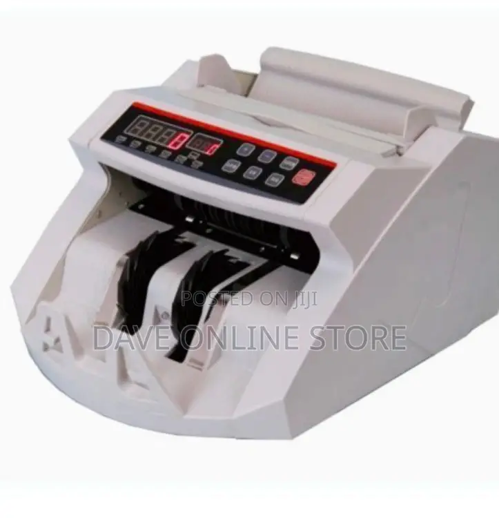 Bank Bill Counter / Money Counting Machine - Off White