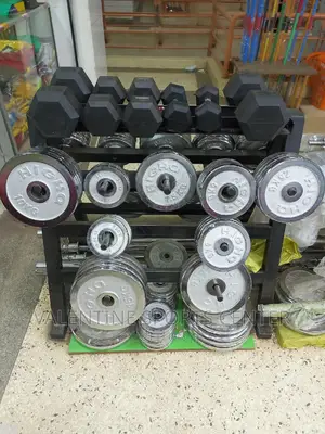 Dumbbell Plates All Different Kg