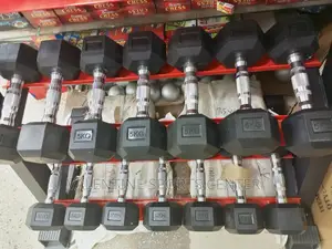 All Kg of Dumbbells Black Original Material