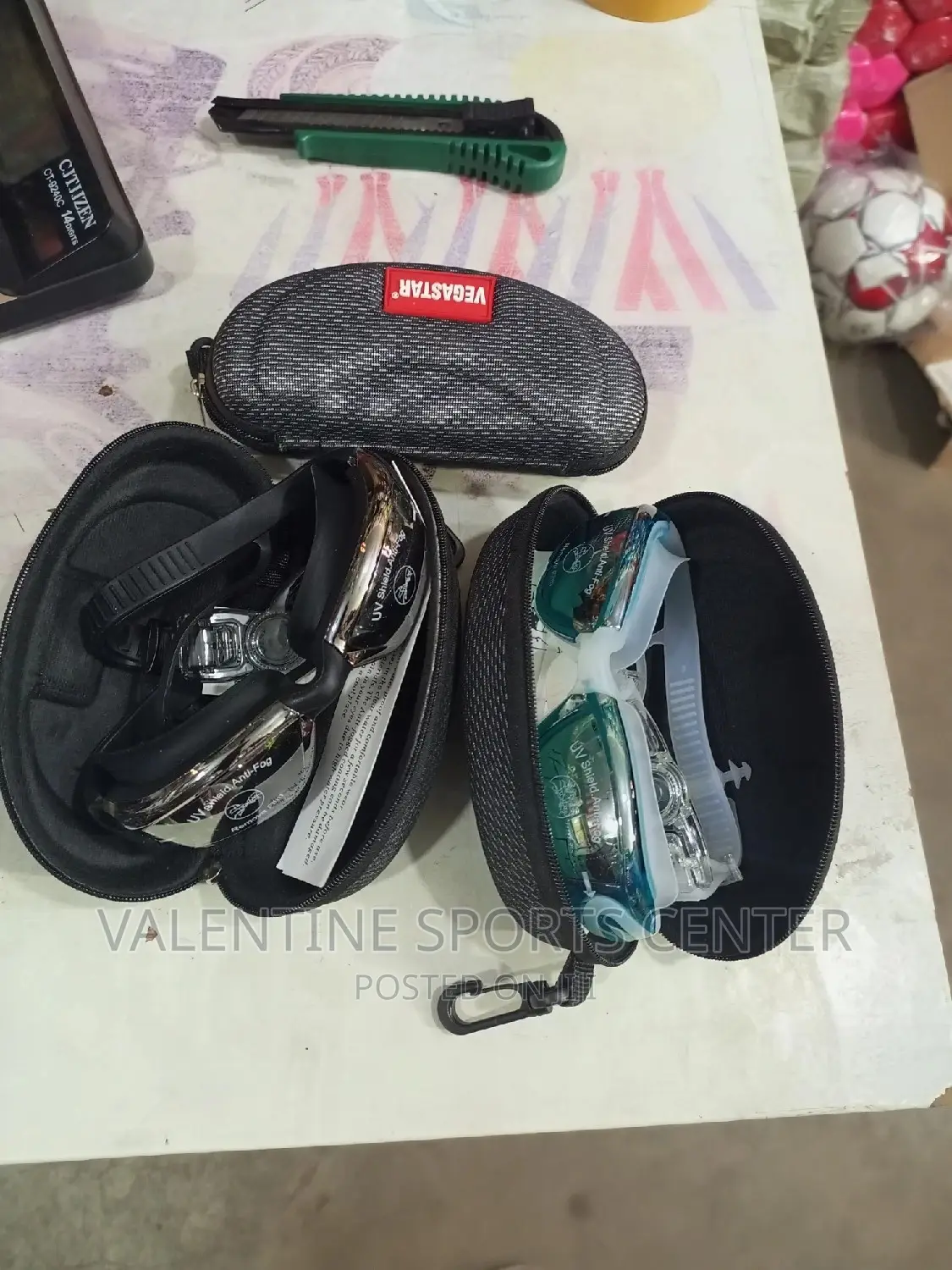 Swimming Goggles With Hear Protector Original Material