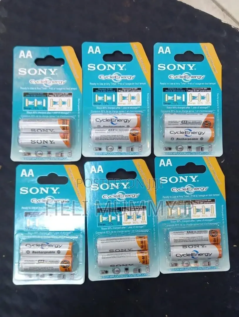 Sony Rechargeable Batteries