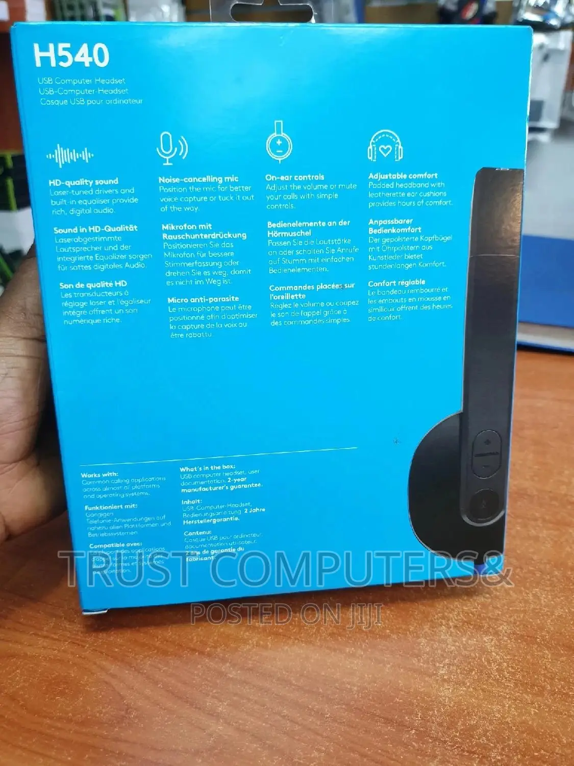 Logitech H540 Usb Computer Headset