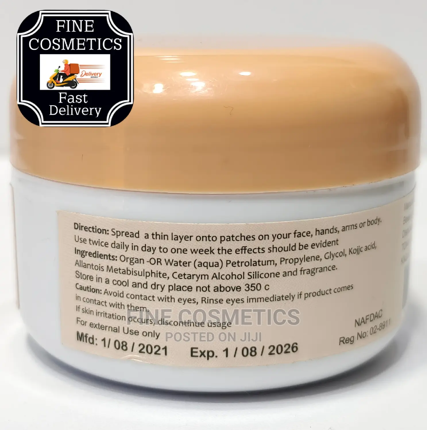 First Lady Swiss Whitenizer Argan Oil Cream 150ml