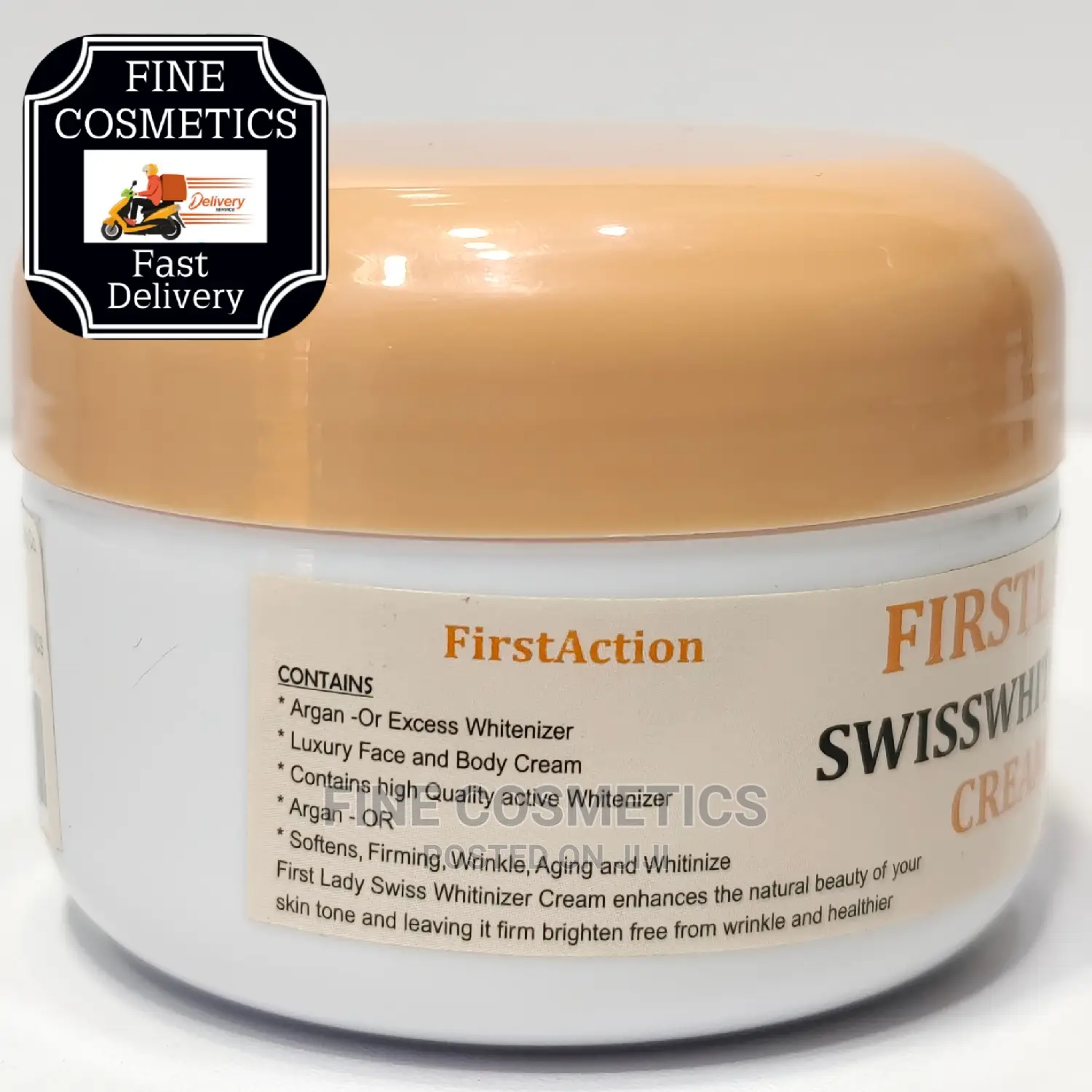 First Lady Swiss Whitenizer Argan Oil Cream 150ml
