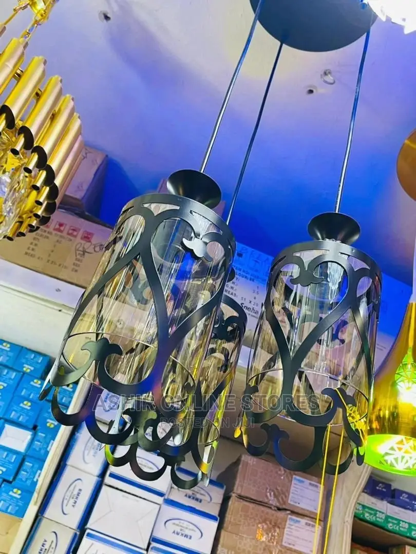 Modern Black Pendant Light