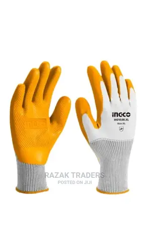 Ingco Safety Latex Gloves