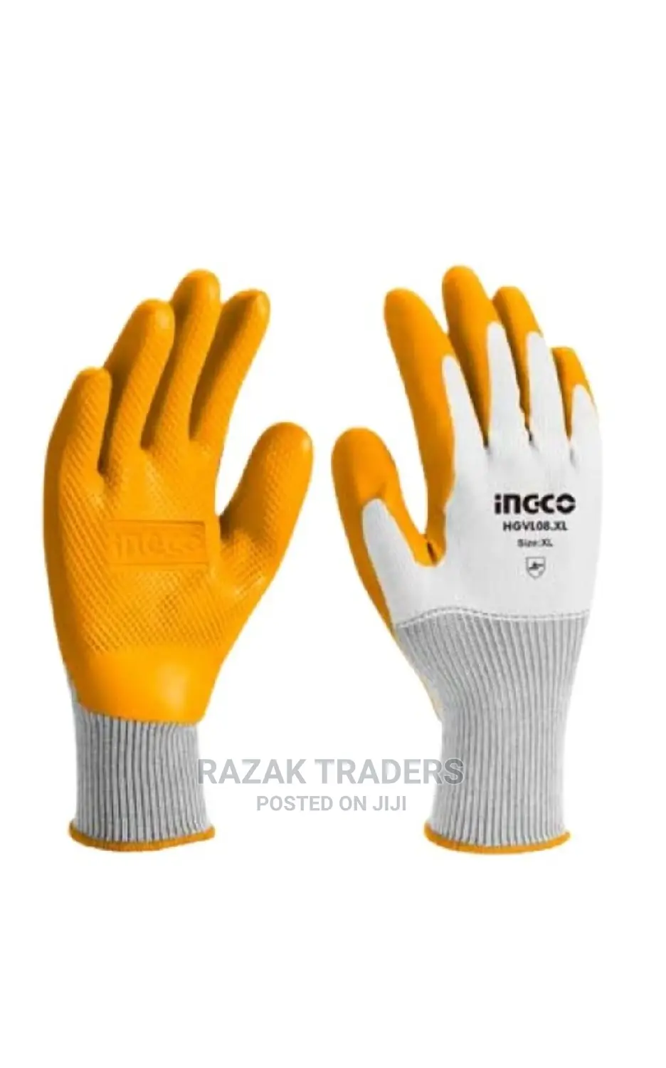 Ingco Safety Latex Gloves
