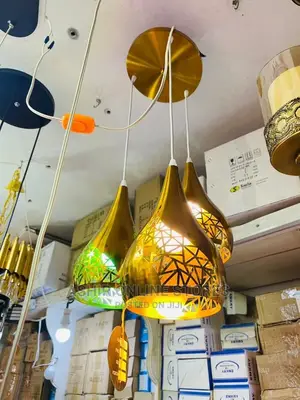 Goldish Pendant Light