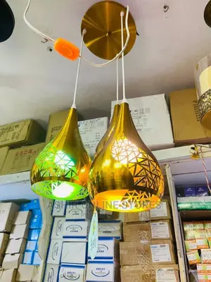 Goldish Pendant Light