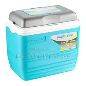 Pinnacle Insulated Water Cooler Ice Chiller Box 32L,Blue.