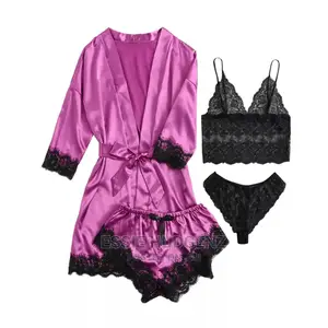 4pcs Sleep Wear Set