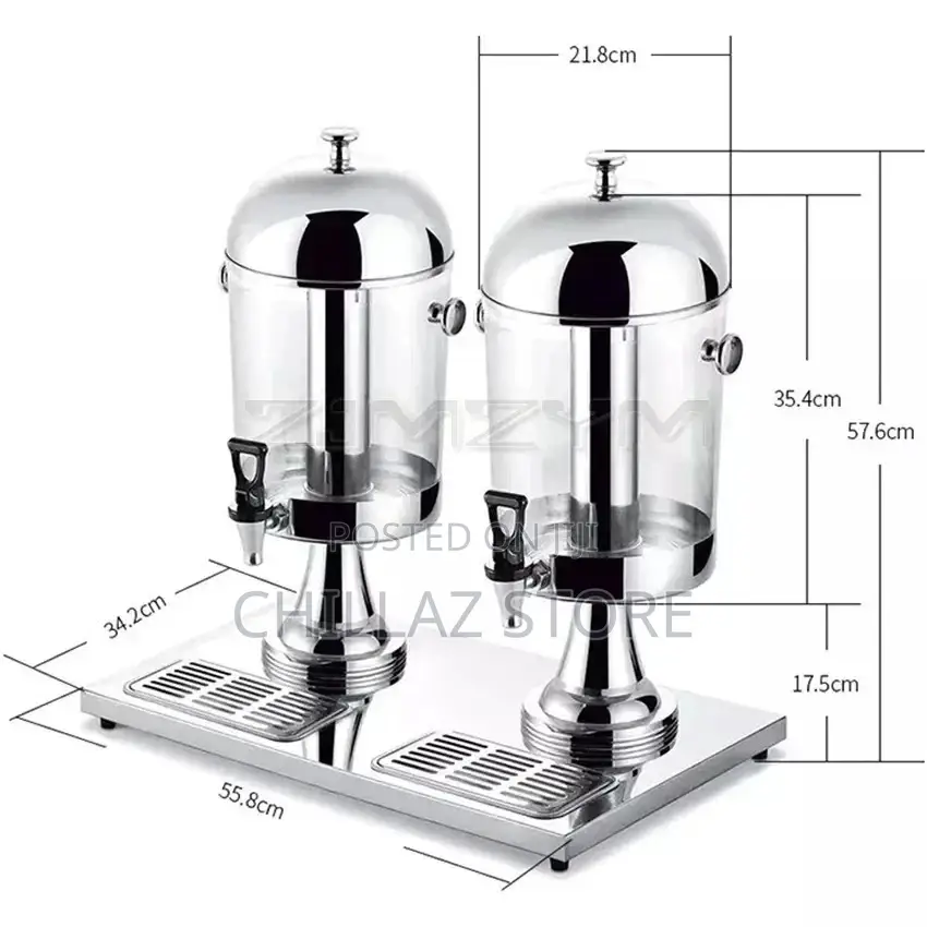 Double Non Electric Juice Dispenser