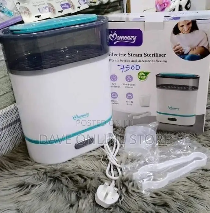6 Bottle Mom Easy Electric Steam Steriliser