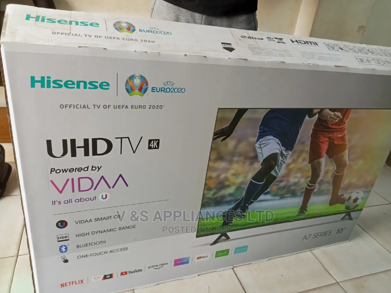 55 Hisense 4k Vidaa