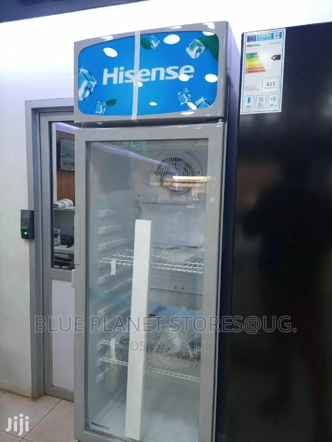 Hisense 300l Single Door Showcase Chiller/Display Fridges