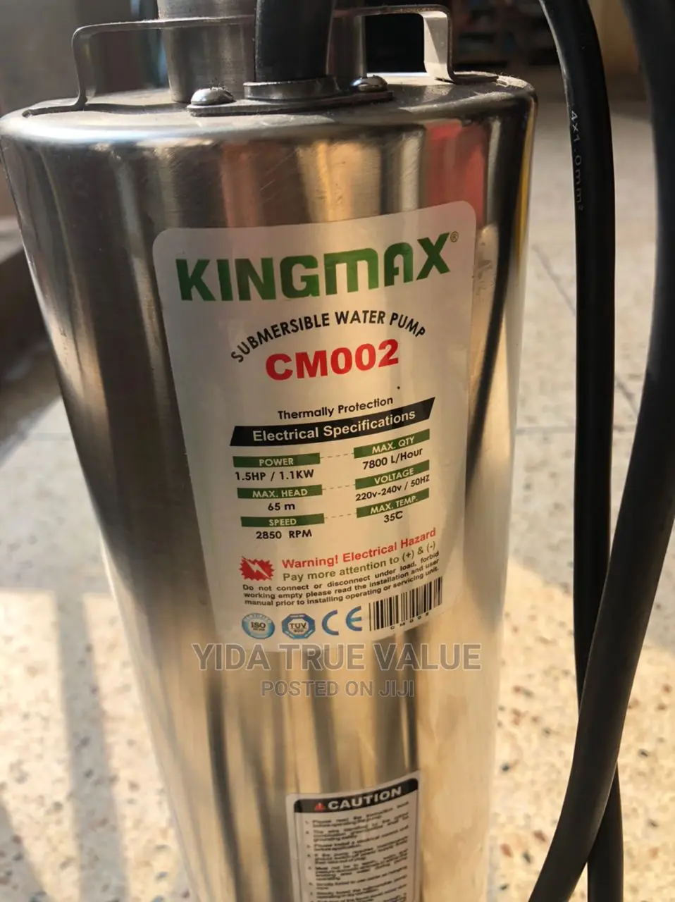 Submersible Water Pump 65m